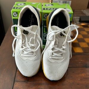 Gently worn LADIES UA sneakers